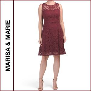 Marisa & Marie Lace Cocktail Dress π